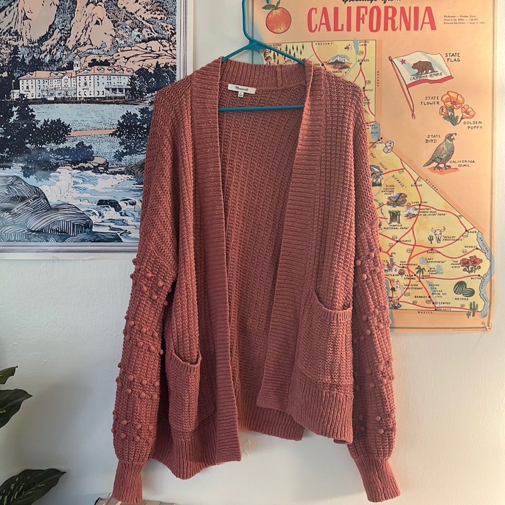 Madewell chunky bobble cardigan